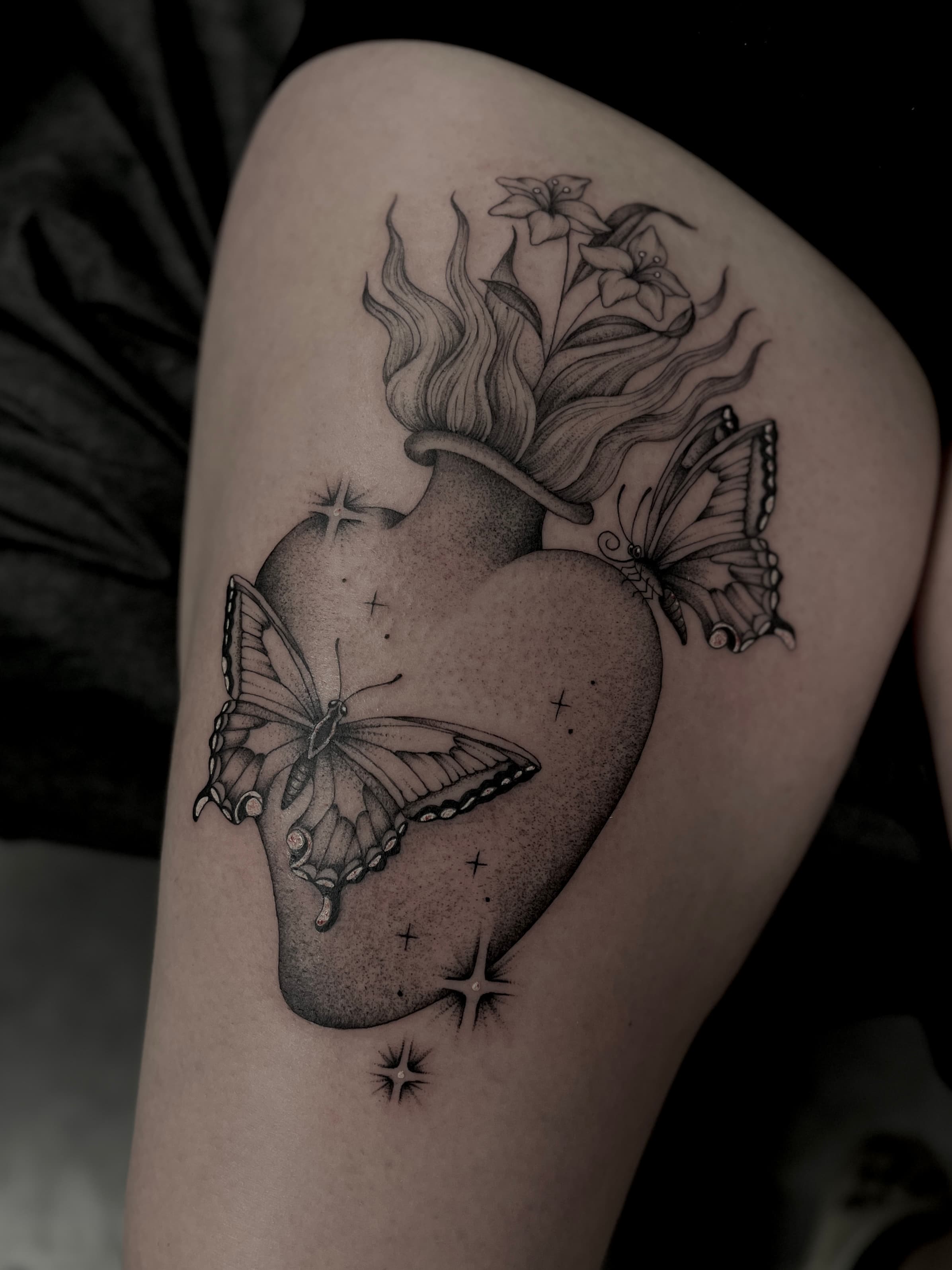 Candace tattoo work